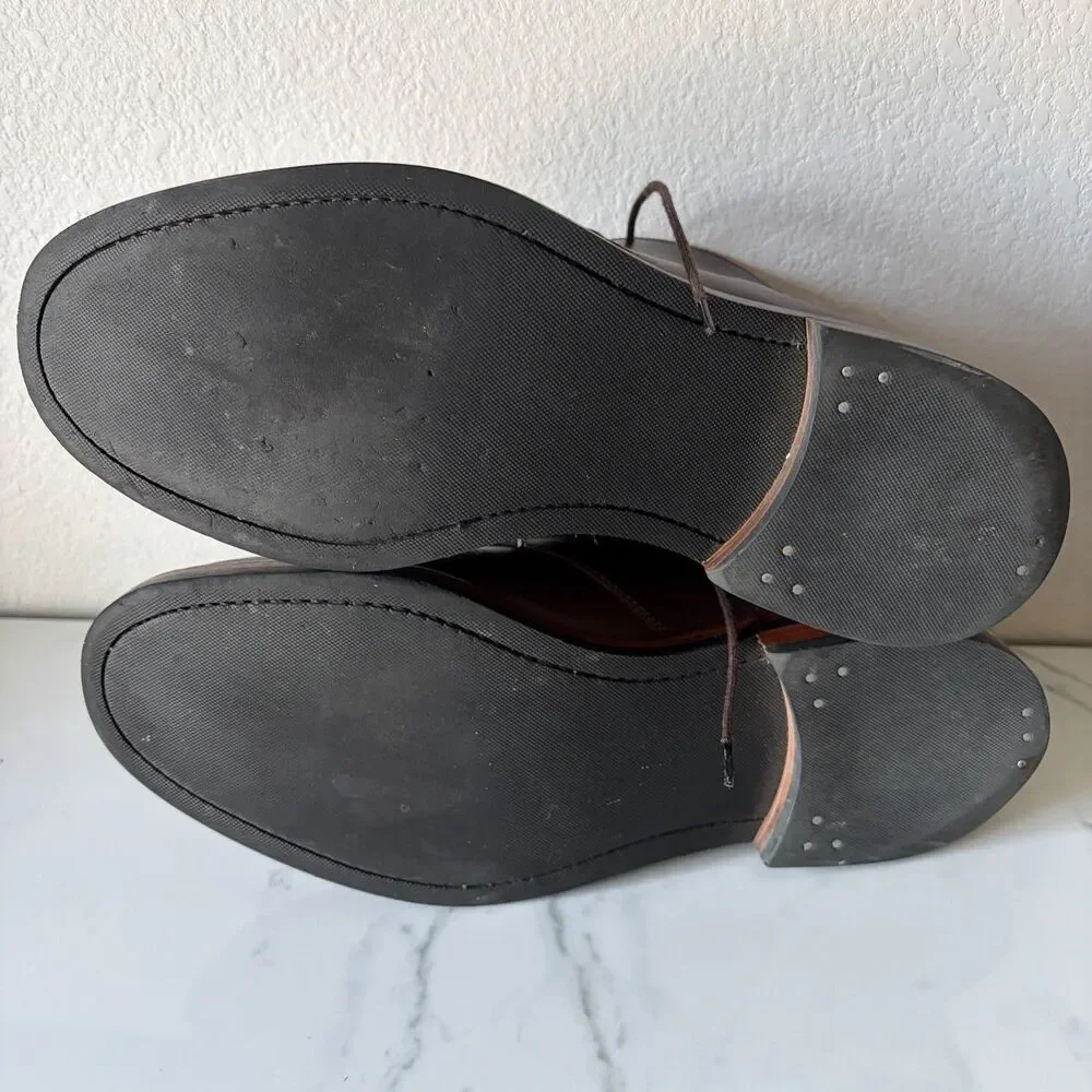 Beckett Simonon Brown Leather Chukka Boots Size 8